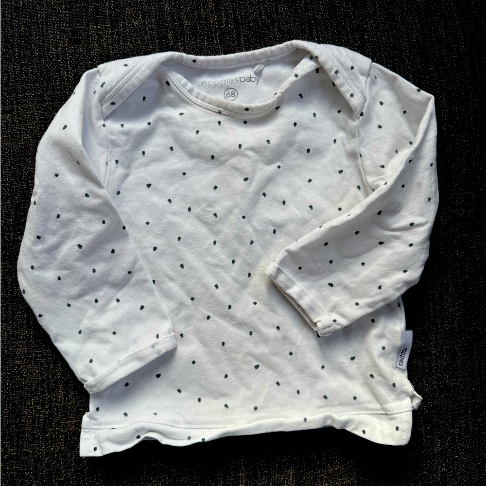 Noppies Baby Shirt with polka dots